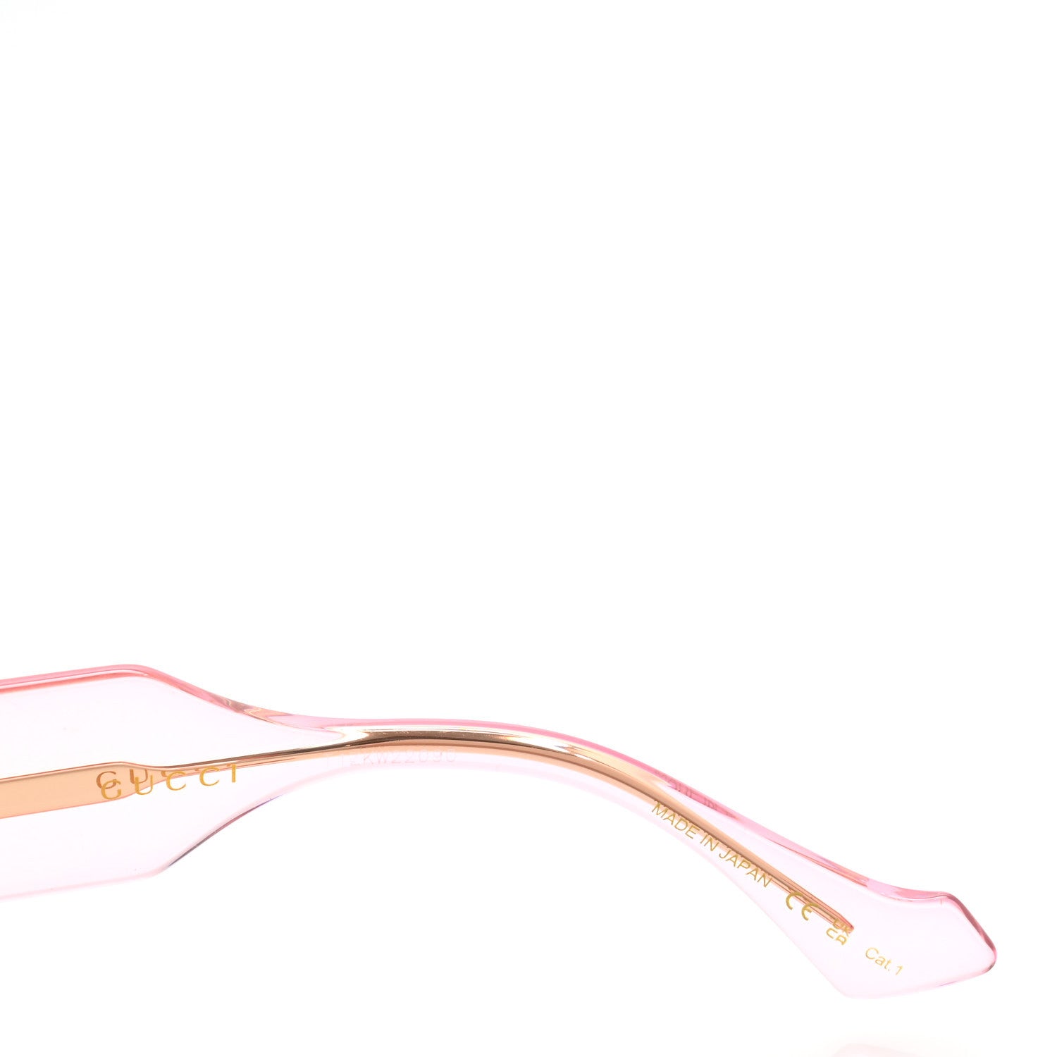 Gucci Acetate Injection Oval Sunglasses GG1553S Pink 5 of 7