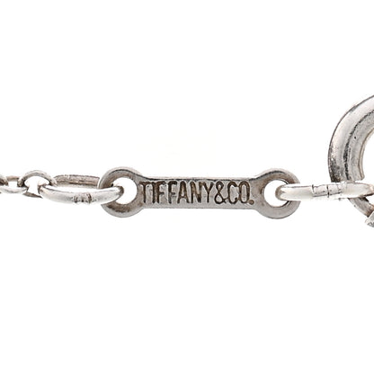 Tiffany Sterling Silver 11mm Elsa Peretti Full Heart Pendant Necklace 4 of 4