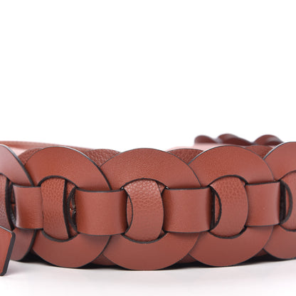 Chloe Small Grain Smooth Calfskin Small Darryl Hobo Sepia Brown 6 of 9