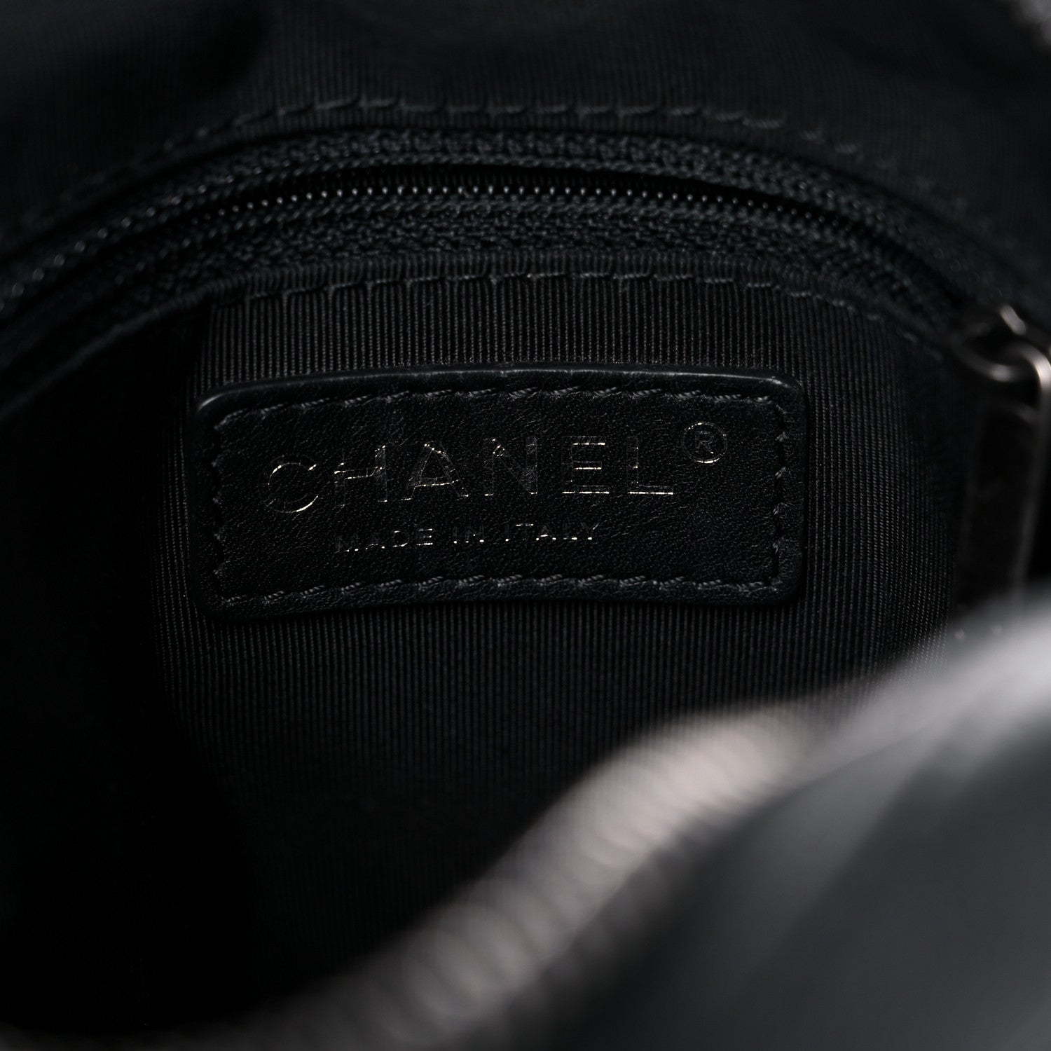 Chanel Calfskin Business Trip Vertical Camera Case Black 6 of 15