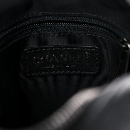 Chanel Calfskin Business Trip Vertical Camera Case Black 6 of 15