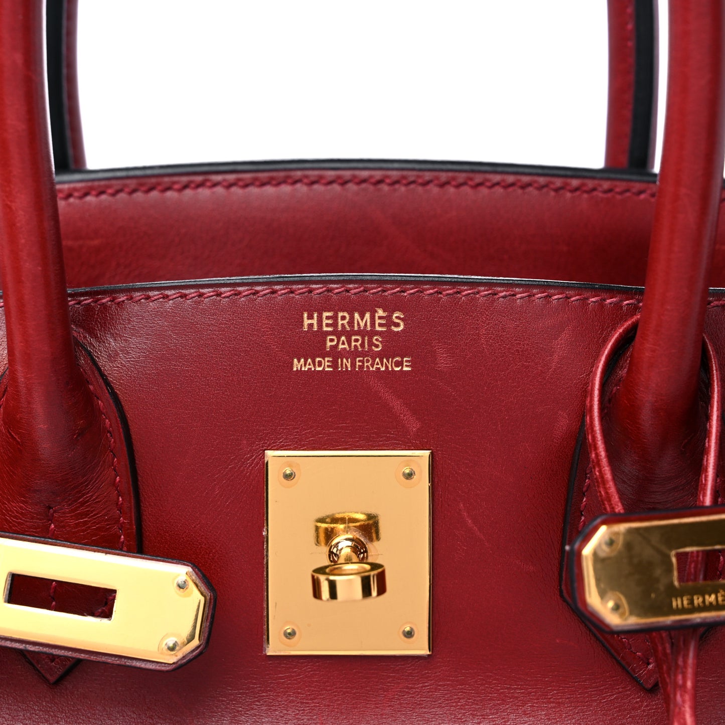 Box Birkin 30 Rouge H