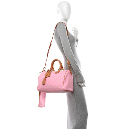 Louis Vuitton Calfskin Monogram Speedy P9 Bandouliere 30 Candy 2 of 11