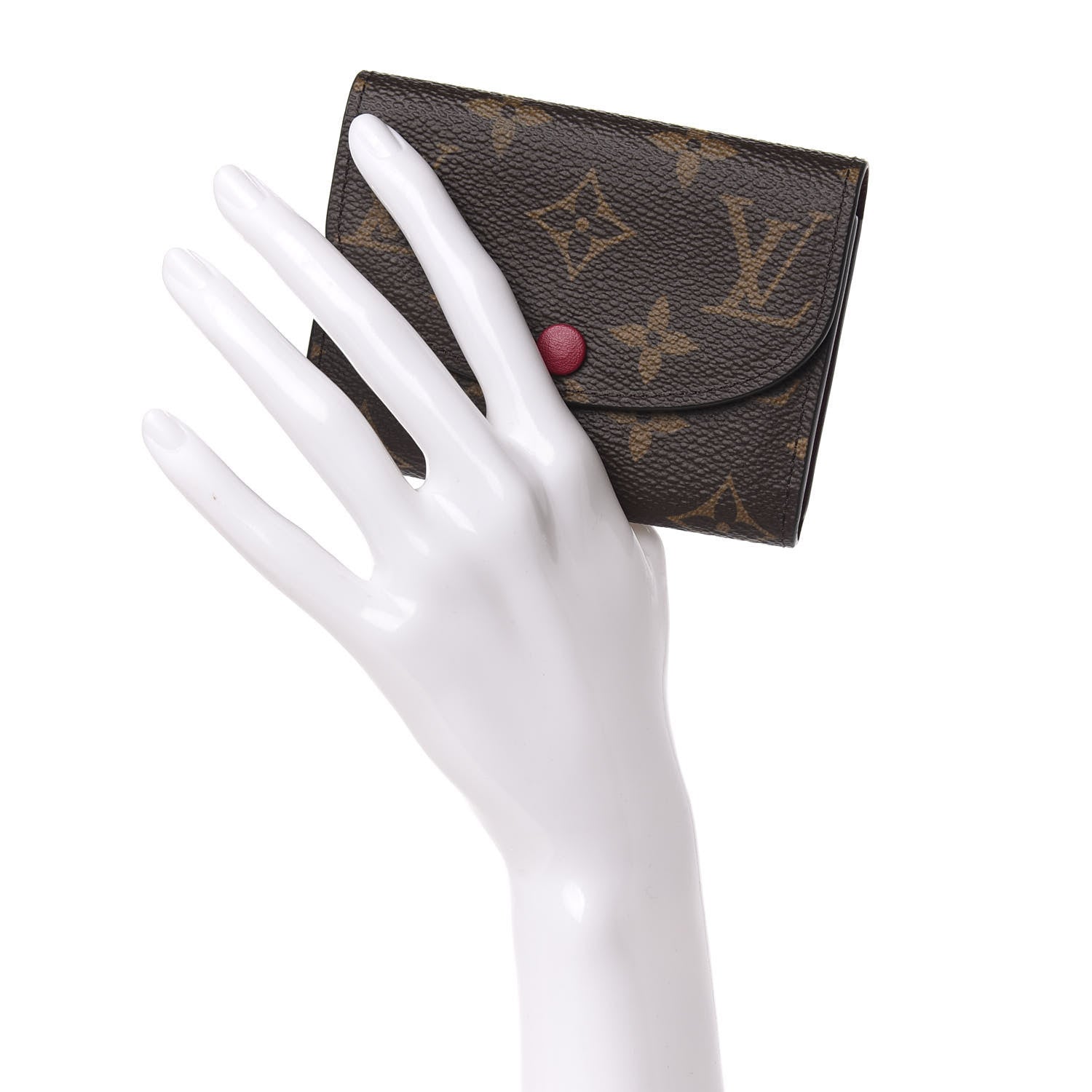 Louis Vuitton Monogram Rosalie Coin Purse Fuchsia 2 of 8