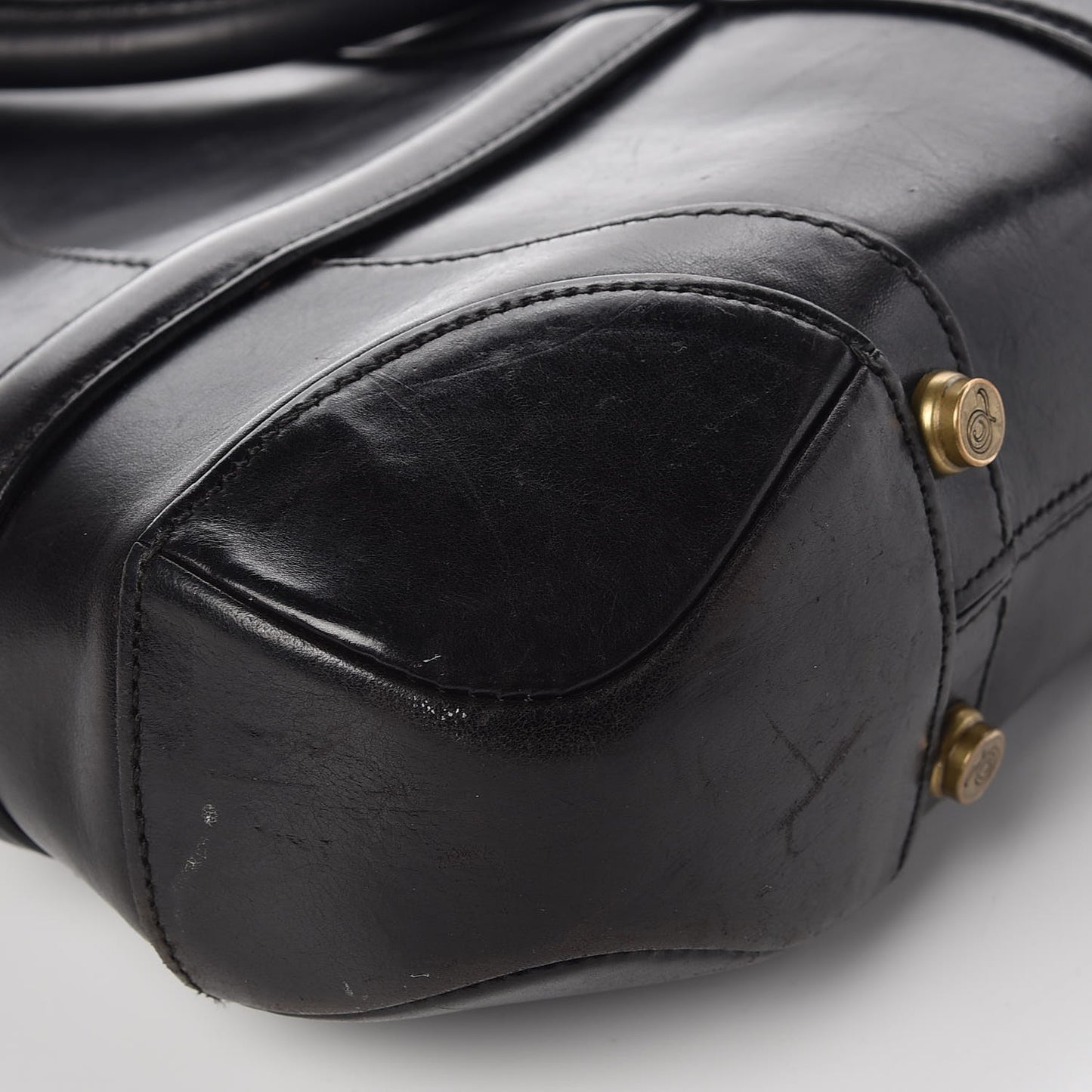 ALEXANDER MCQUEEN Calfskin Large Novak Black