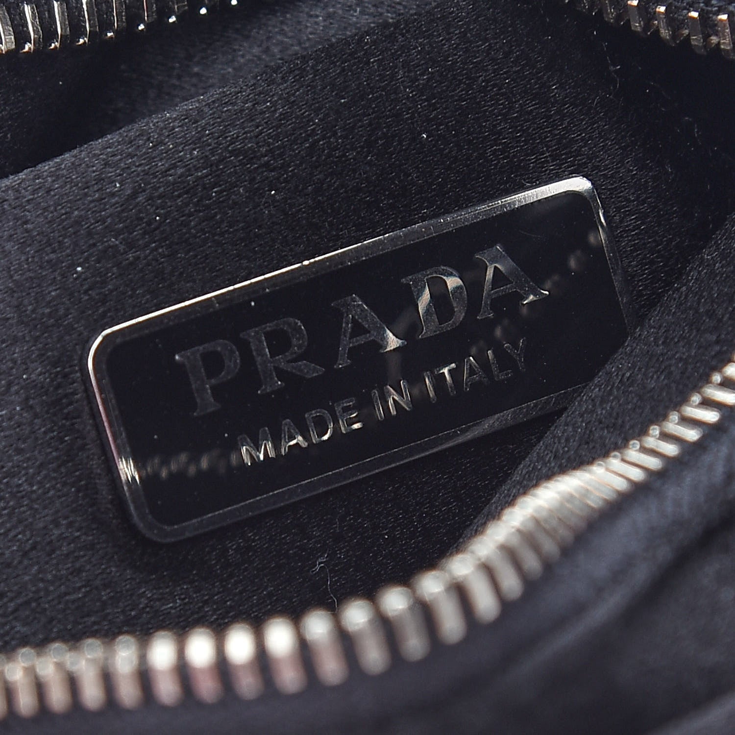 Prada Satin Crystal Metal Triangle Logo Chain Crossbody Handbag Rosa 6 of 8