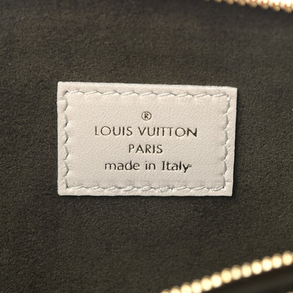 Louis Vuitton Lambskin Embossed Monogram Coussin PM Beige Cream 7 of 8