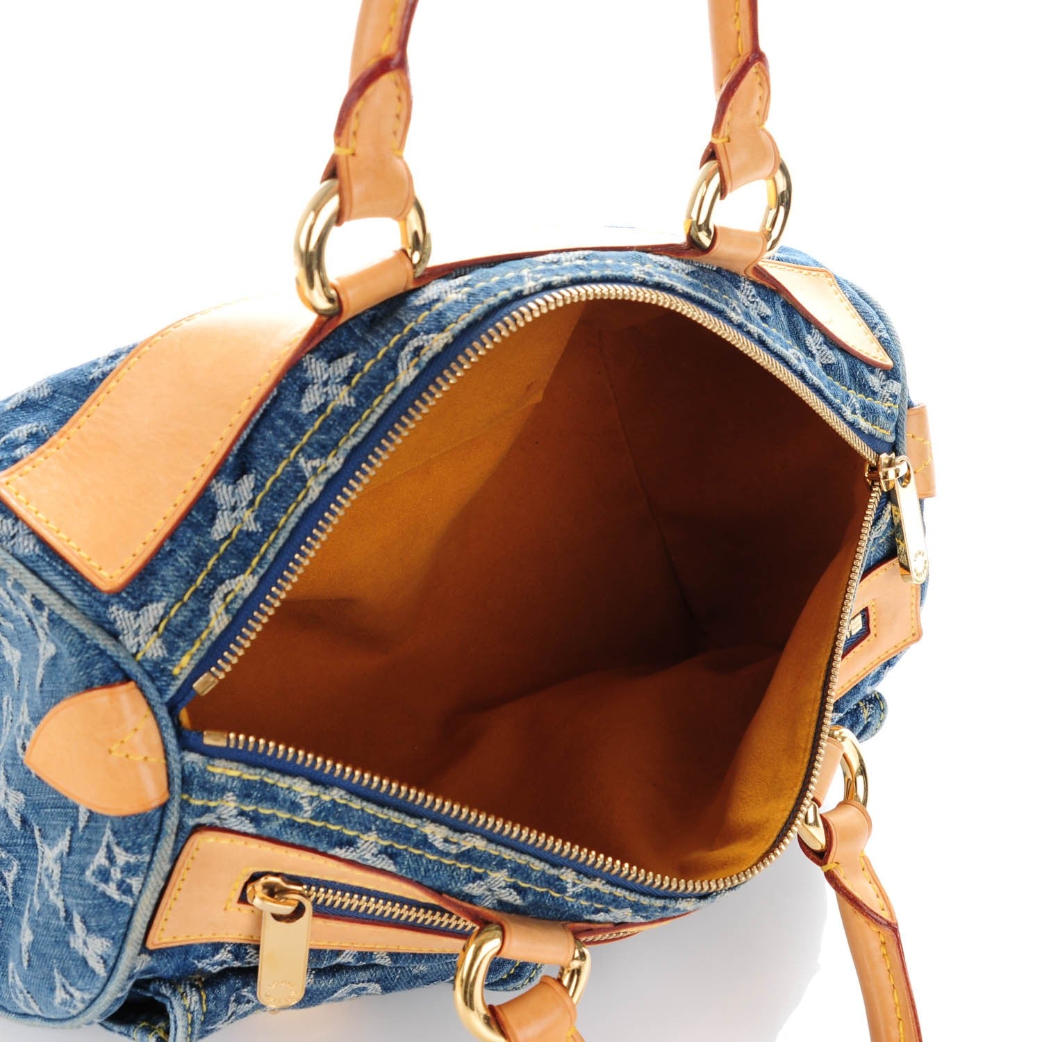 Louis Vuitton Monogram Denim Neo Speedy Blue 5 of 7