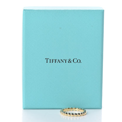 Tiffany 18K Yellow Gold 3mm HardWear Ball Ring 54 7 5 of 5