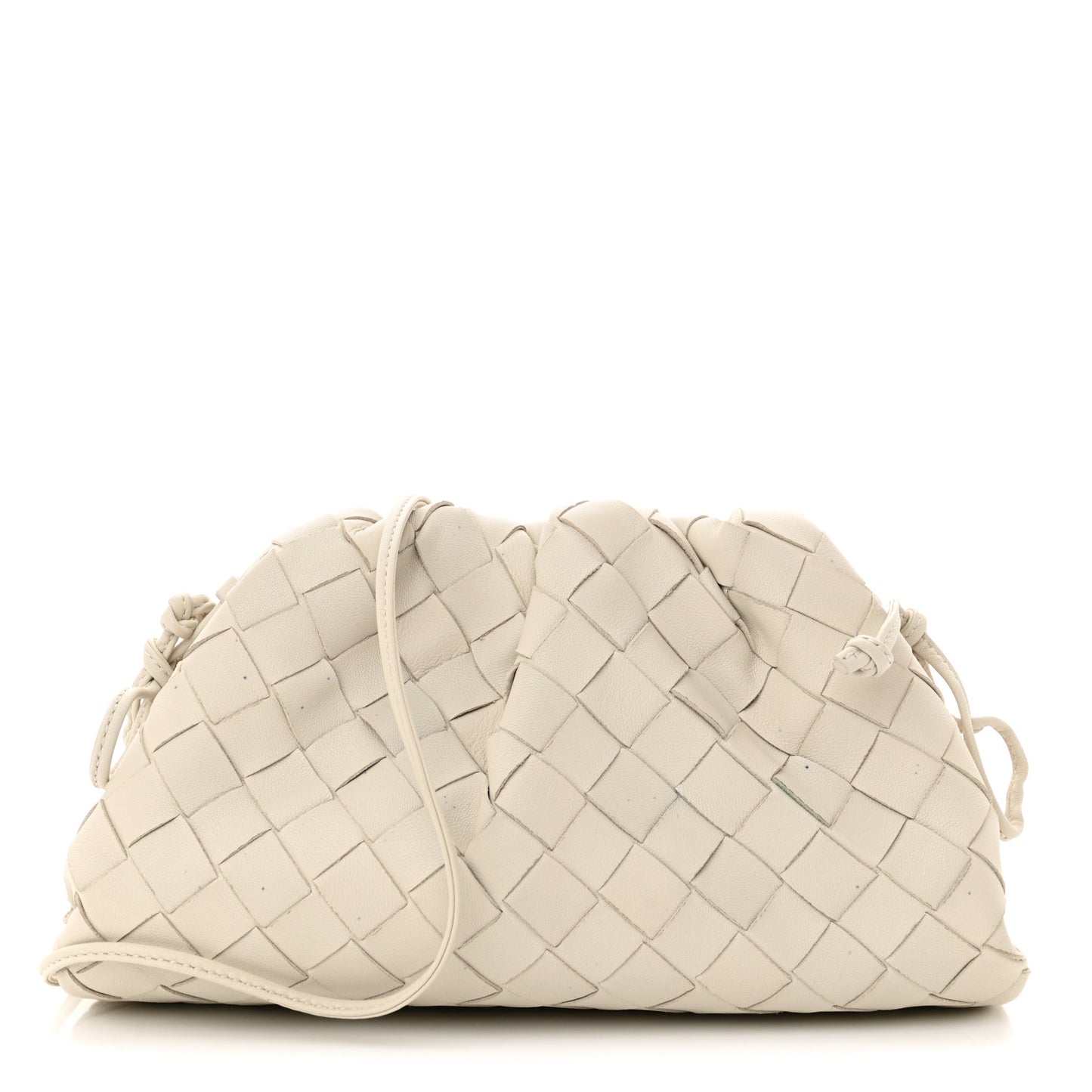 Nappa Intrecciato The Mini Pouch Chalk