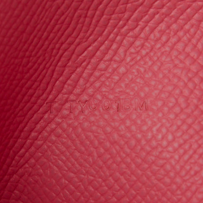 Hermes Epsom Bearn Gusset Wallet Rose Confetti 7 of 7