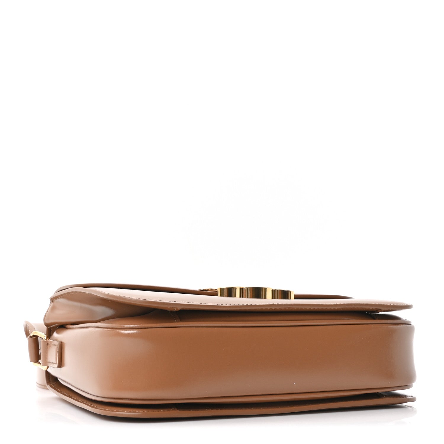 Celine Shiny Calfskin Medium Triomphe Bronze 3 of 9