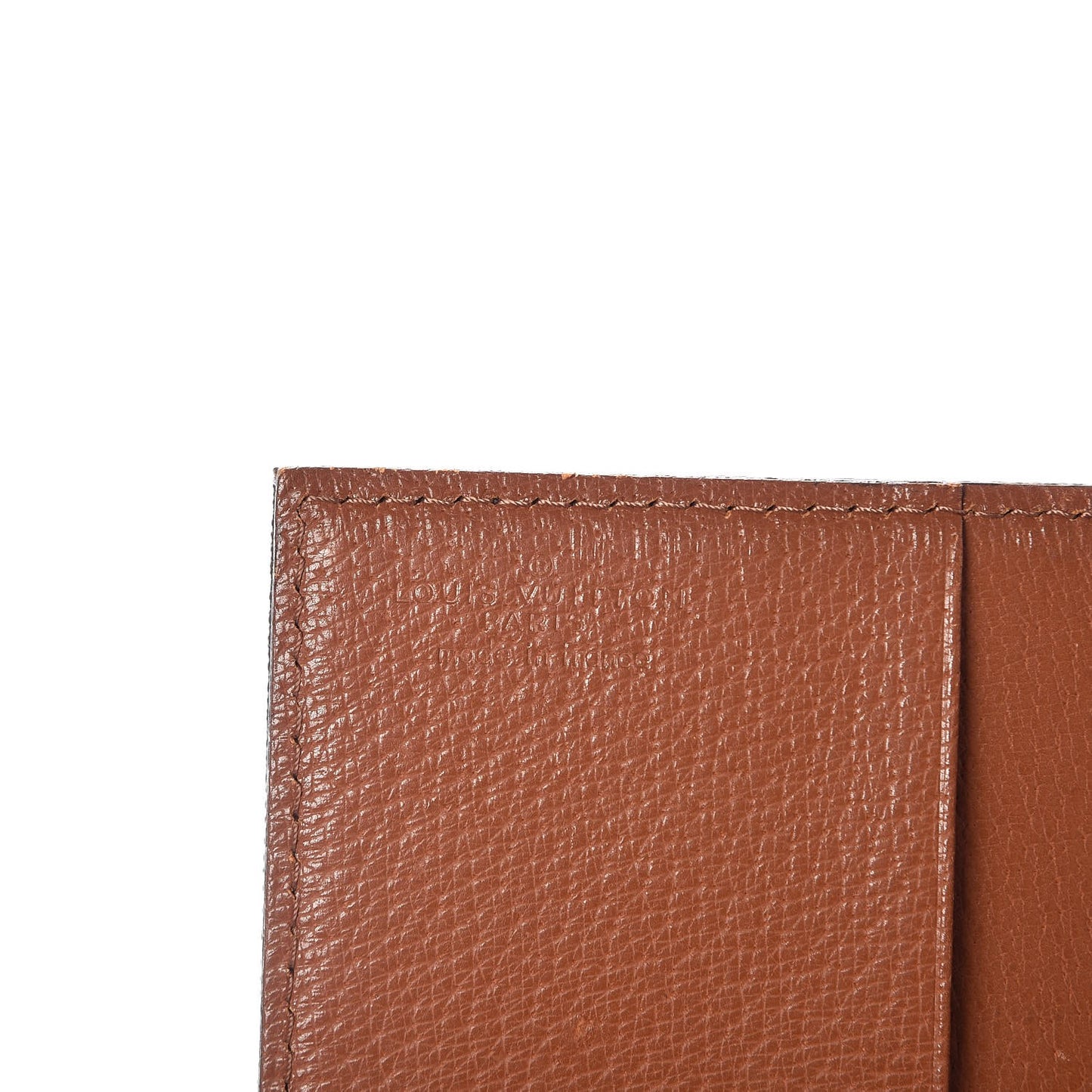 Monogram Small Desk Agenda Cover