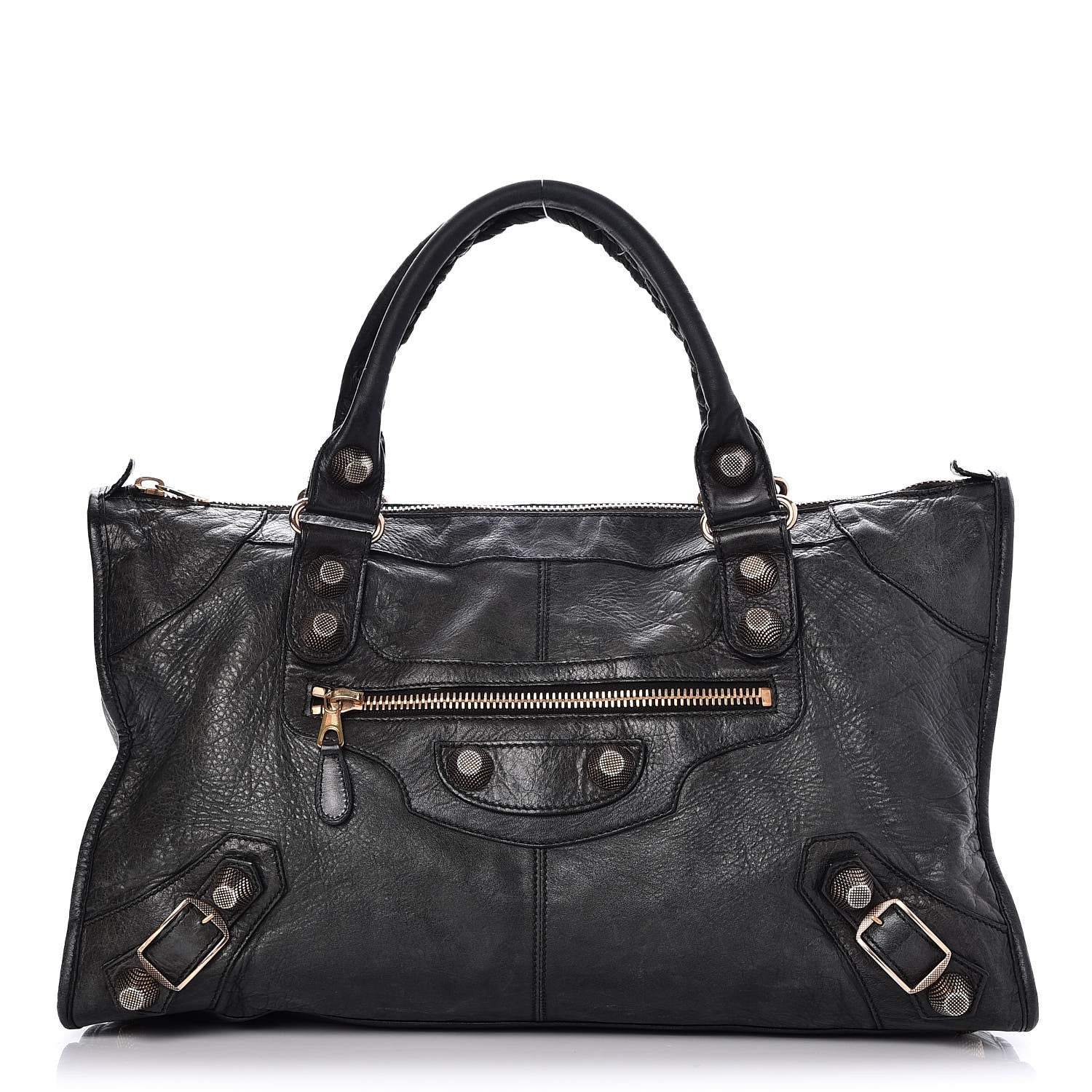 Balenciaga Agneau Giant 21 Rose Gold Hardware Work Black 1 of 13