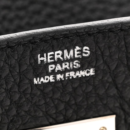 Hermes Togo Birkin 30 Black 6 of 13