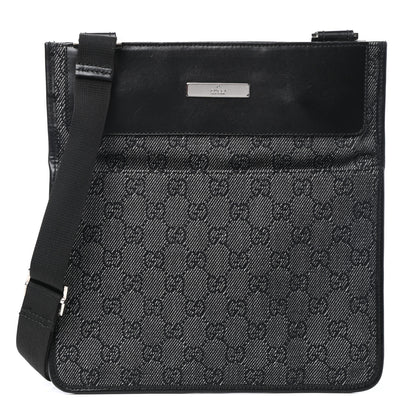 Gucci GG Monogram Web Crossbody Messenger Bag 1 of 9