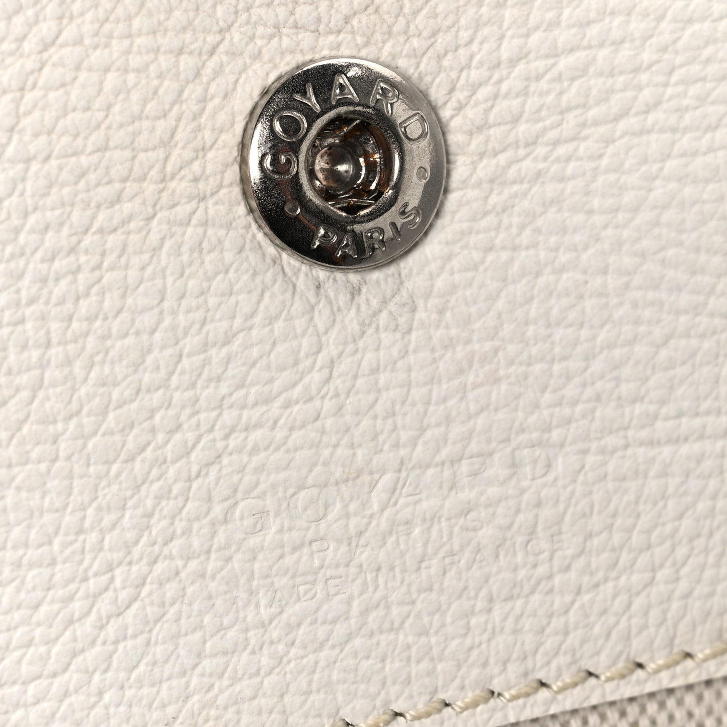 Goyardine Saint Louis PM White