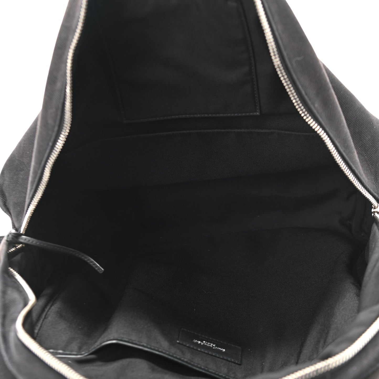 Canvas Camouflage Backpack Black