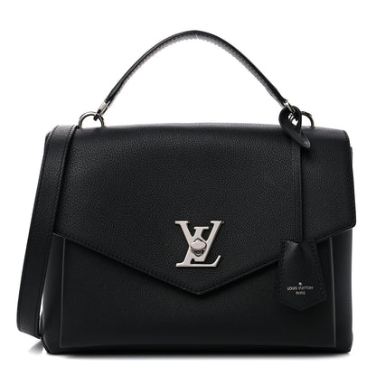 Louis Vuitton Soft Calfskin My Lockme Top Handle Black 1 of 12