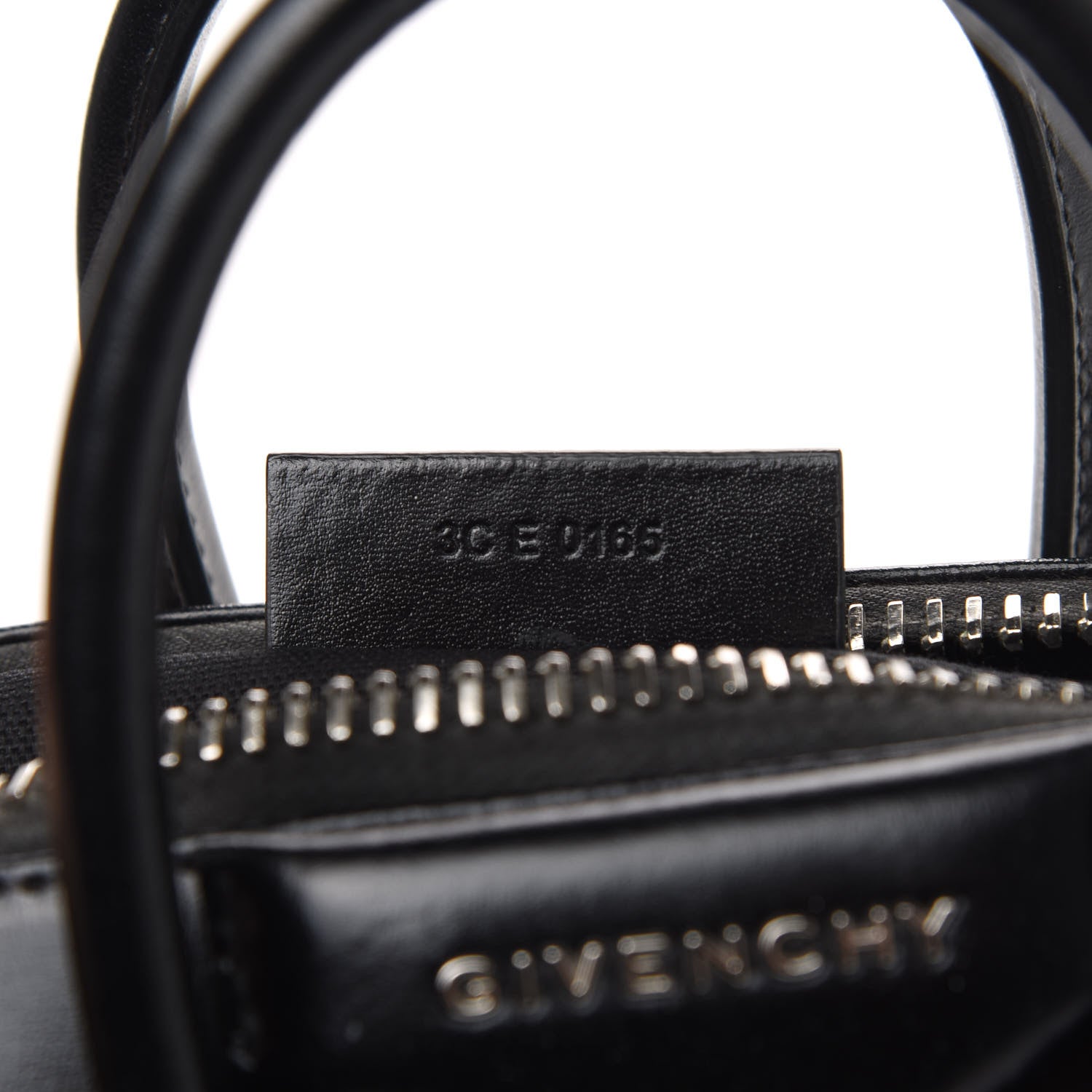 Givenchy Shiny Lord Calfskin Mini Antigona Black 7 of 12