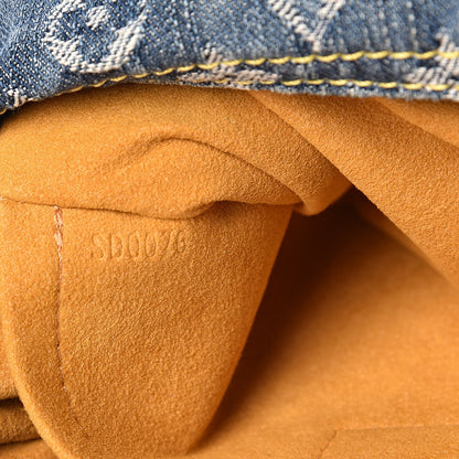 Louis Vuitton Monogram Denim Baggy PM Blue 7 of 13