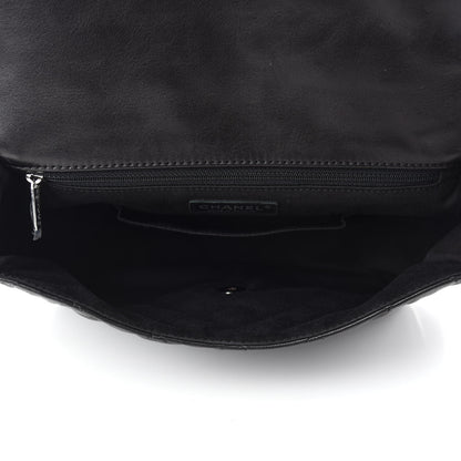 Chanel Lambskin Quilted Messenger Bag Black 5 of 11