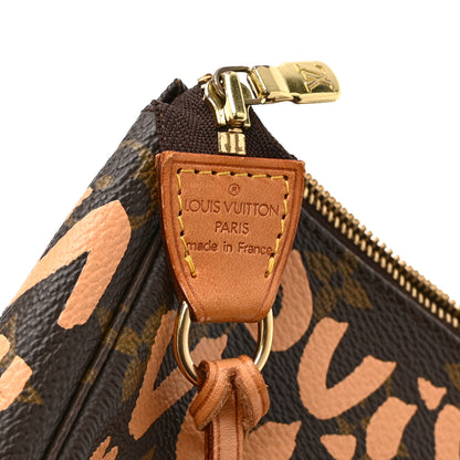 Louis Vuitton Monogram Graffiti Pochette Accessories Peach 6 of 10