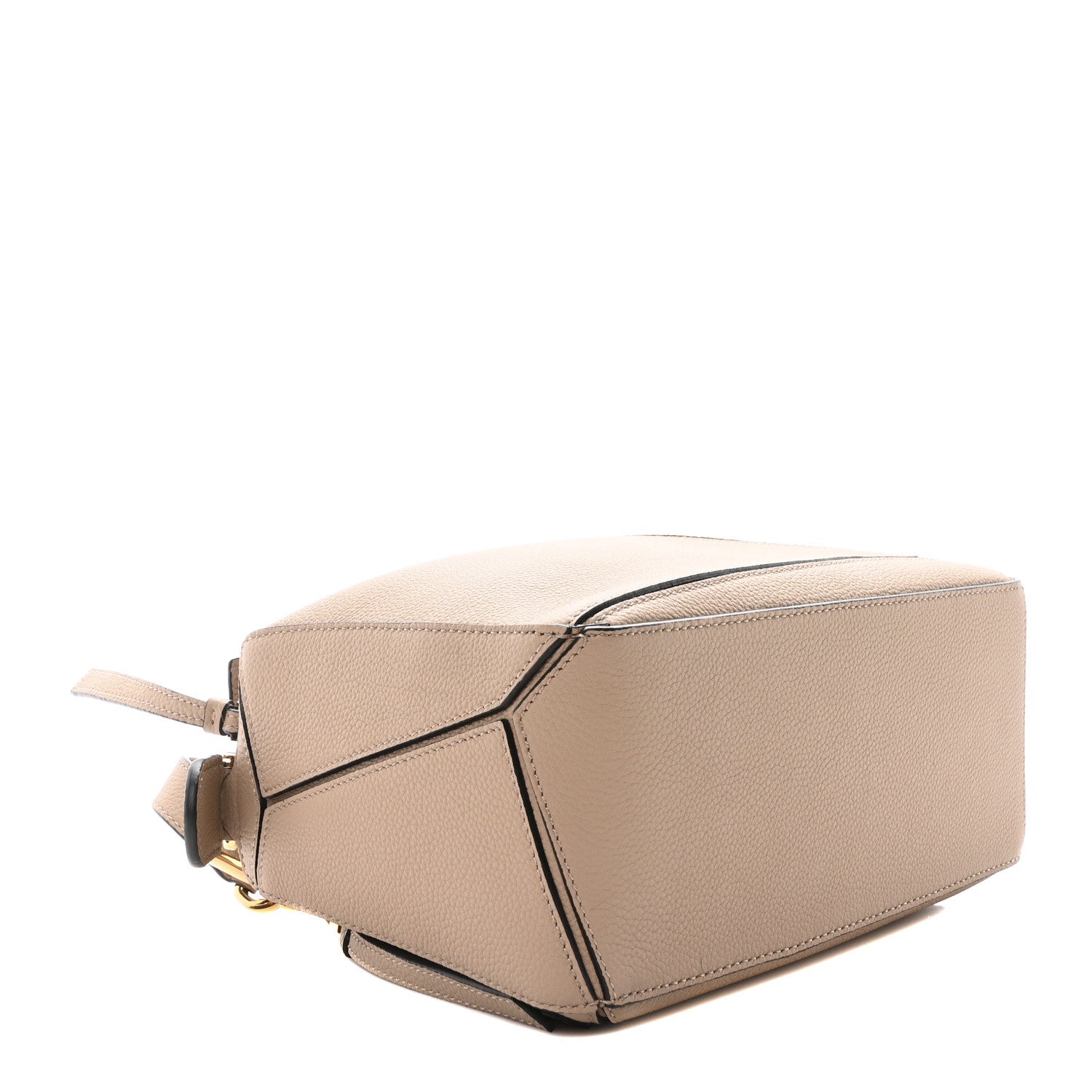 Loewe Grained Calfskin Small Puzzle Bag Sand 4 of 9