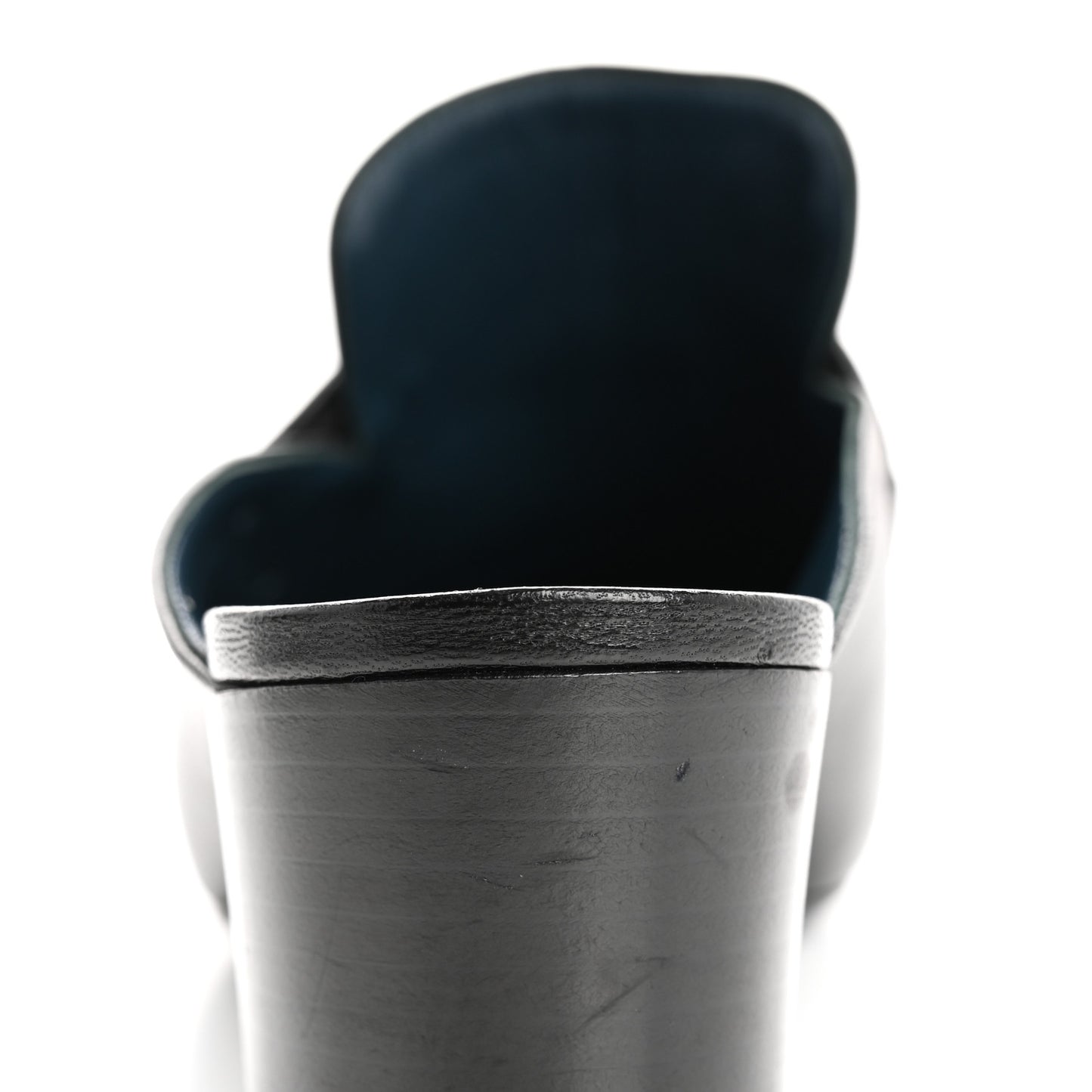 Goatskin Paradis Mules 40 Black