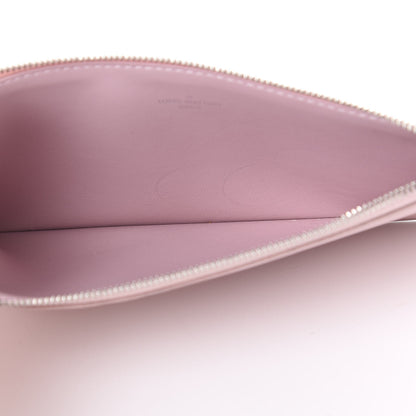 Louis Vuitton Epi Felicie Chain Wallet Zippered Insert Rose Ballerine 4 of 6