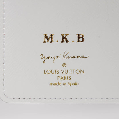 Louis Vuitton Monogram Kusama Town Small Ring Agenda White 7 of 9