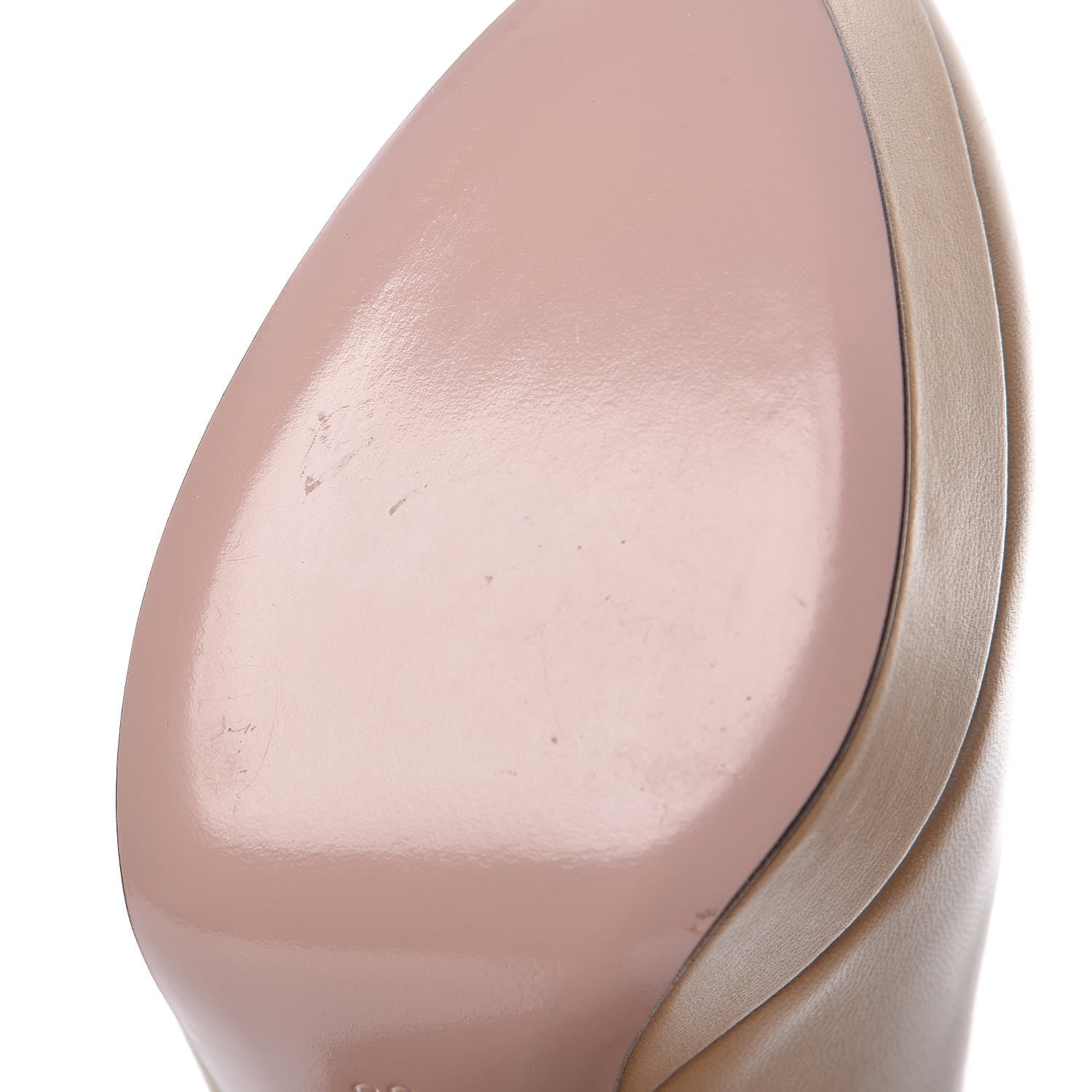 Gucci Nappa Betty Platform High Heel Pumps 36 Cream 6 of 14