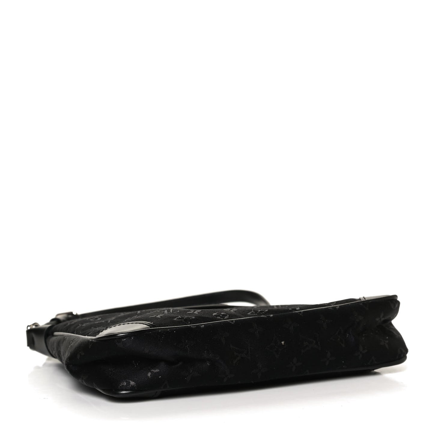 Satin Monogram Little Boulogne Black