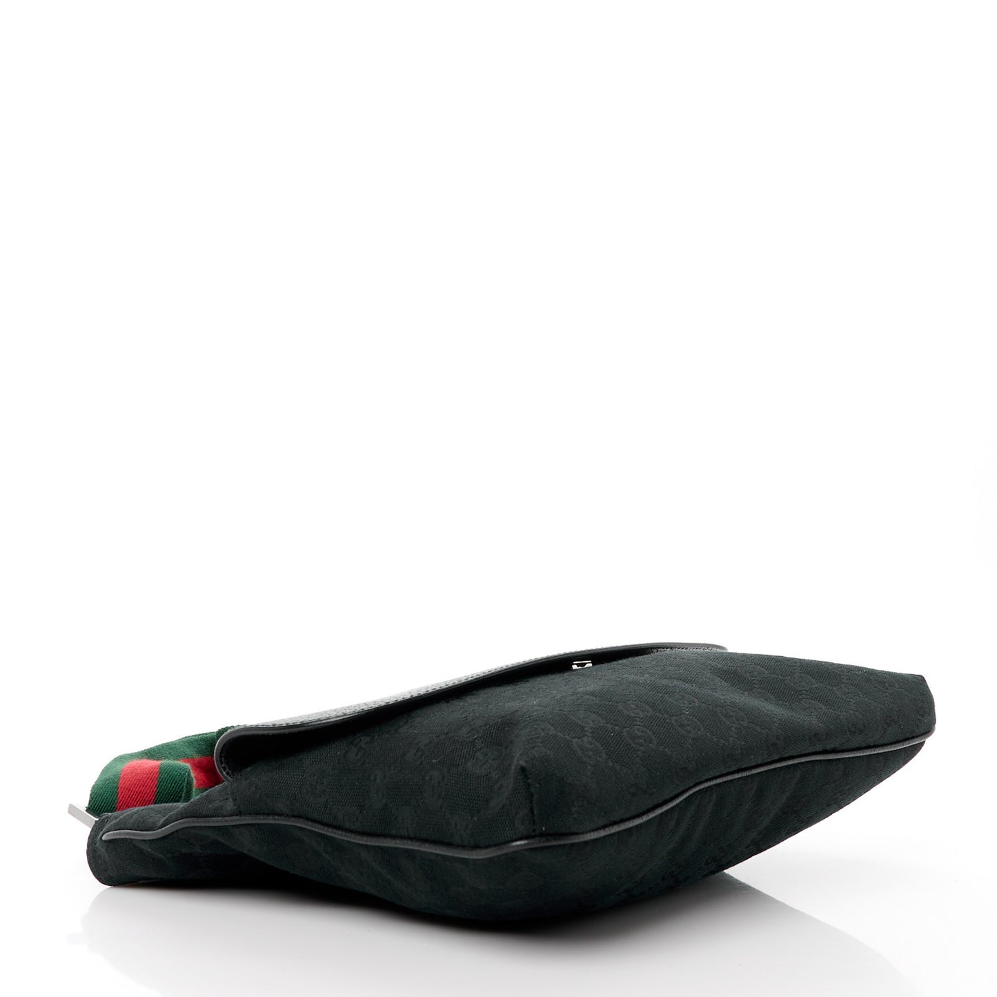Monogram Signature Web Small Messenger Black