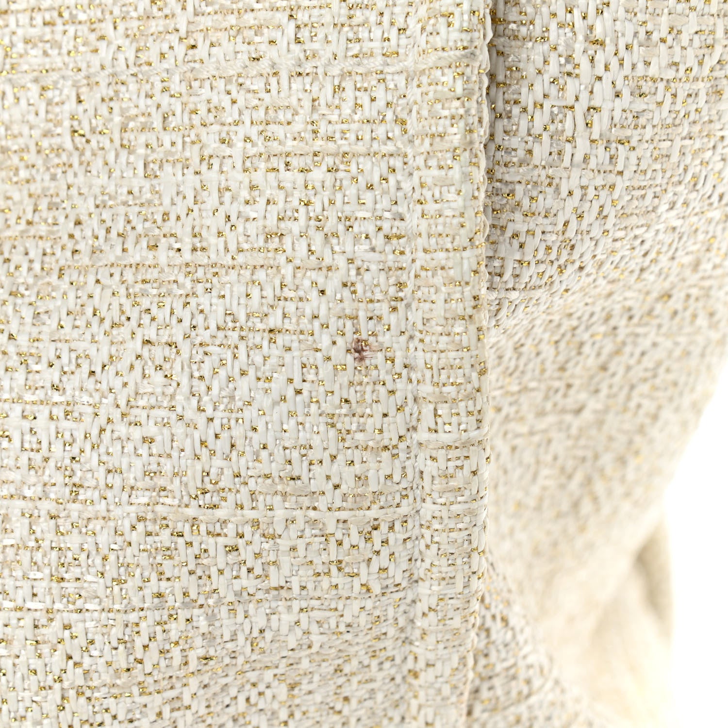 Chanel Lurex Boucle Large Deauville Tote White 13 of 13