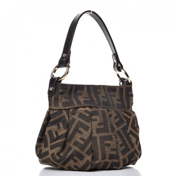 Fendi Zucca Mini Chef Hobo Tobacco 3 of 8