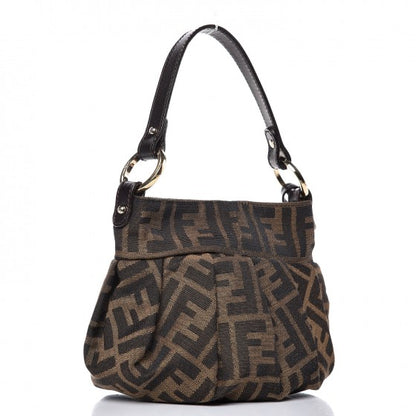 Fendi Zucca Mini Chef Hobo Tobacco 3 of 8