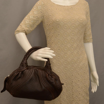 Fendi Nappa Nuvolata Spy Bowler Moro 2 of 9