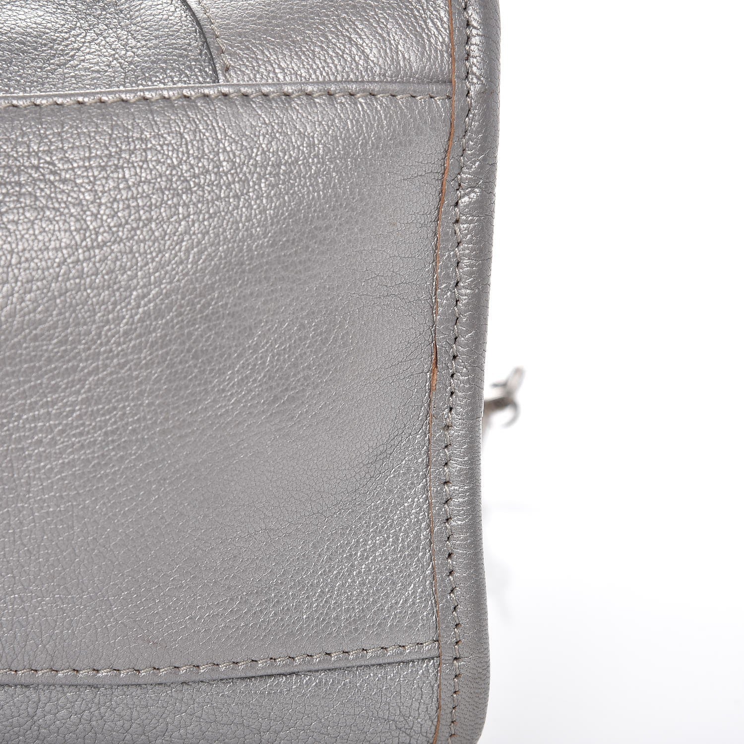 Balenciaga Pearlescent Goatskin Classic Palladium Hardware City Gris Gris Light 9 of 11