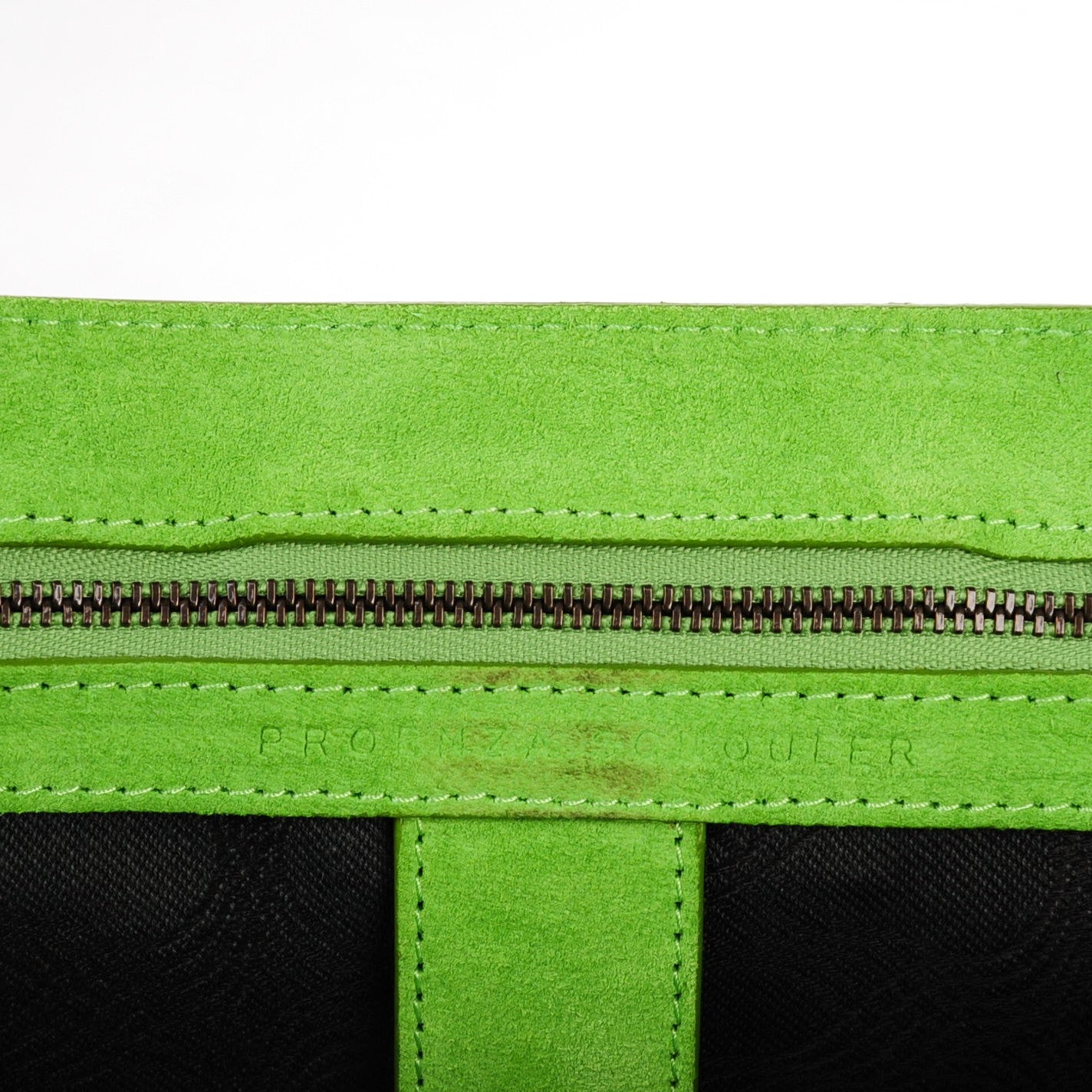 Suede PS1 Medium Satchel Tropical Green