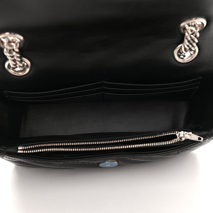 Balenciaga Calfskin Logo Matelasse S BB Round Shoulder Bag Black 5 of 8