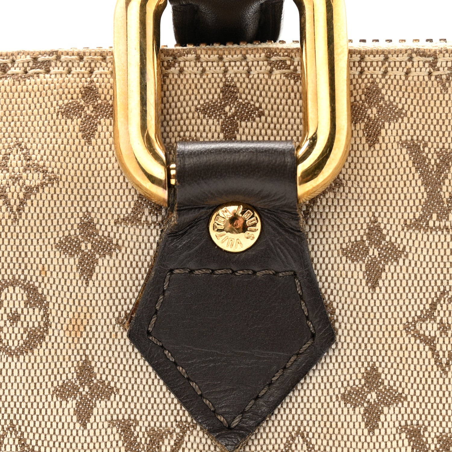 Louis Vuitton Mini Monogram Alma Long Kaki 11 of 15