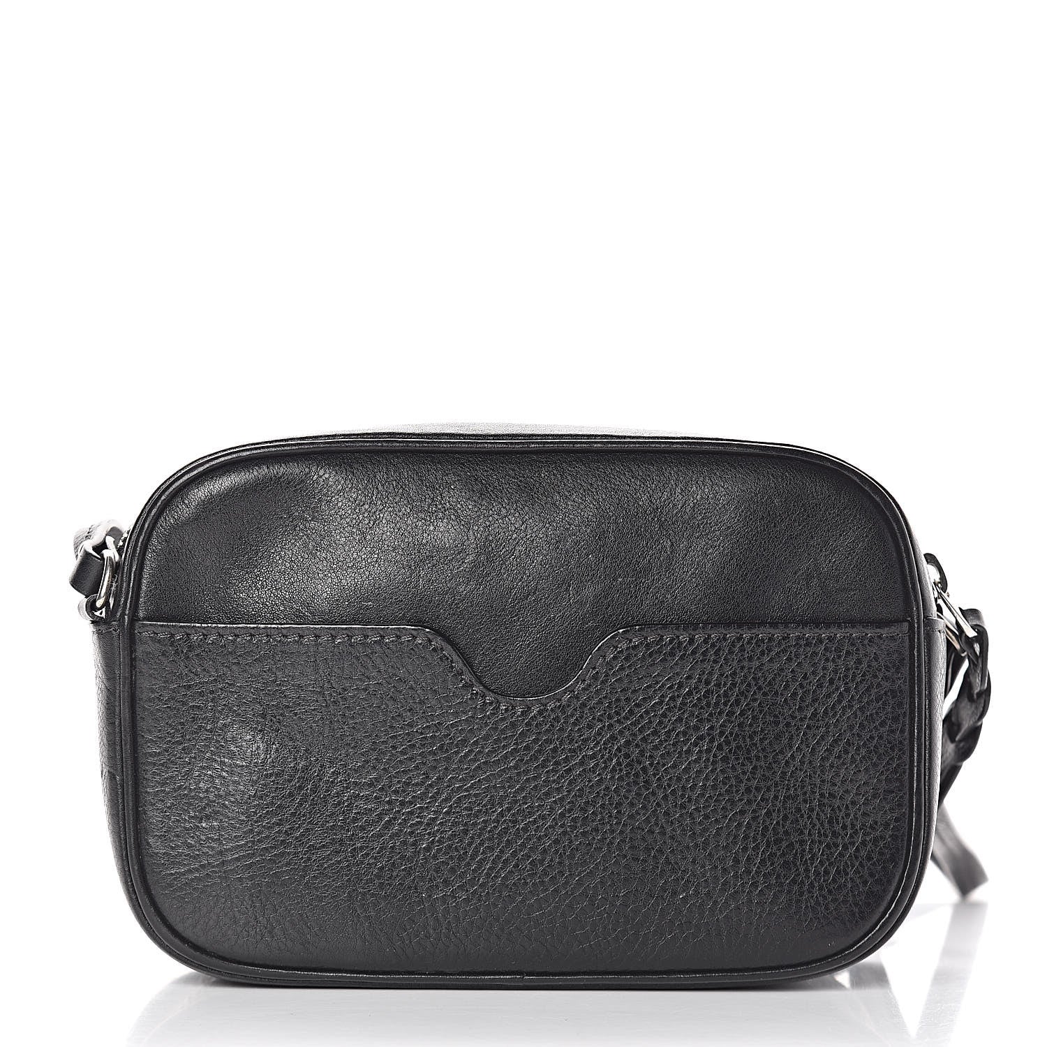 Alexander McQueen Calfskin Studded Camera Shoulder Bag Black 8 of 12