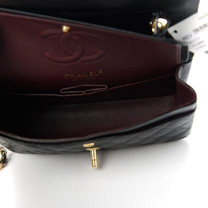 Chanel Caviar Quilted Small Double Flap Black 5 of 11