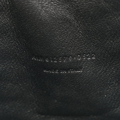 Saint Laurent Grain De Poudre Matelasse Monogram Mini Lou Camera Bag Black 7 of 11