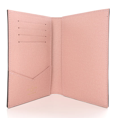Louis Vuitton Monogram 2020 Christmas Animation Big Wheel Passport Cover Rose Ballerine 5 of 10