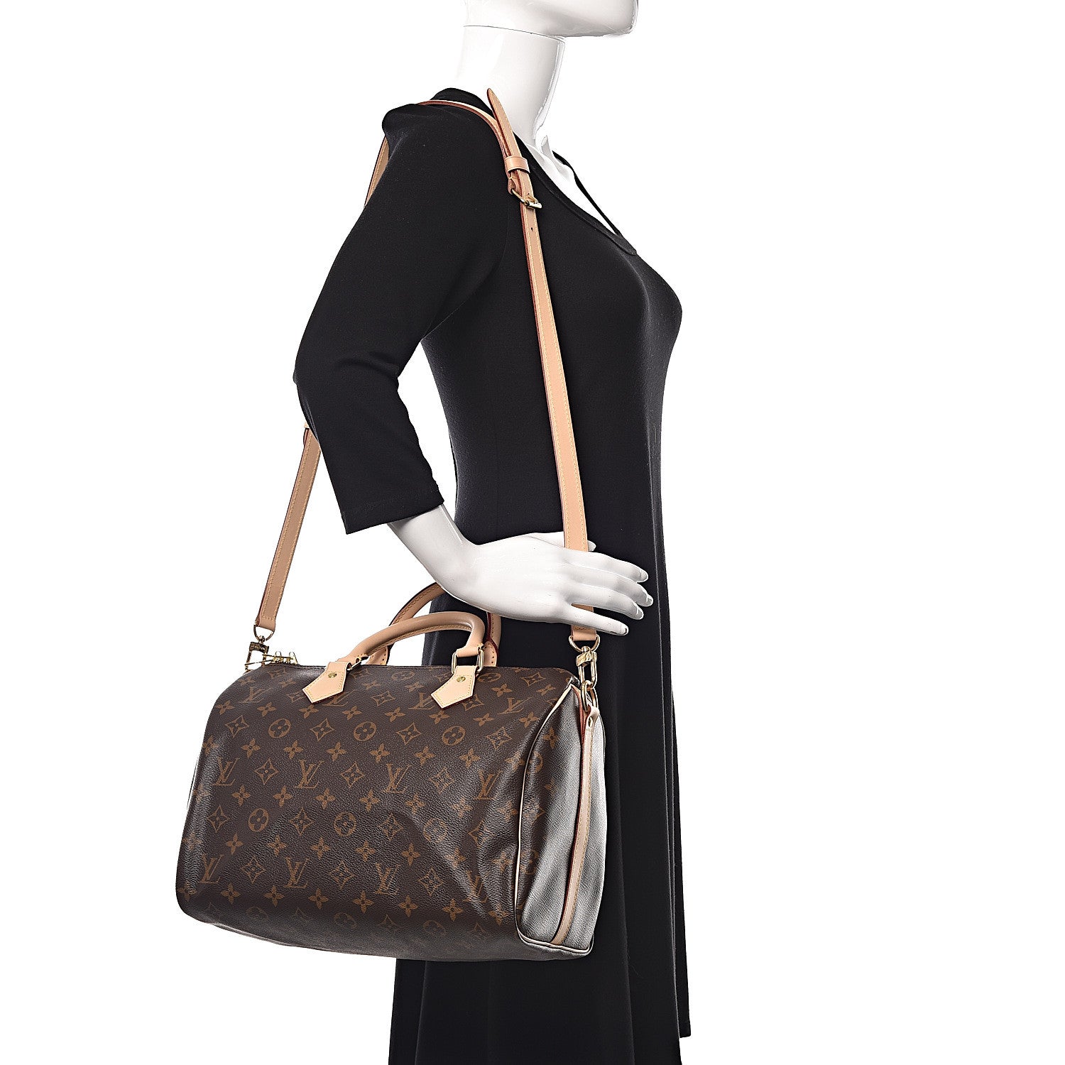 Louis Vuitton Monogram Speedy Bandouliere 30 2 of 10