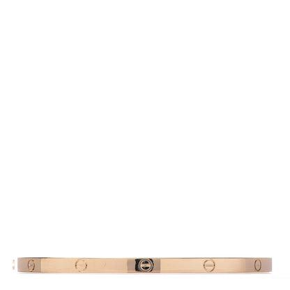 Cartier 18K Yellow Gold Small LOVE Bracelet 17 5 of 6