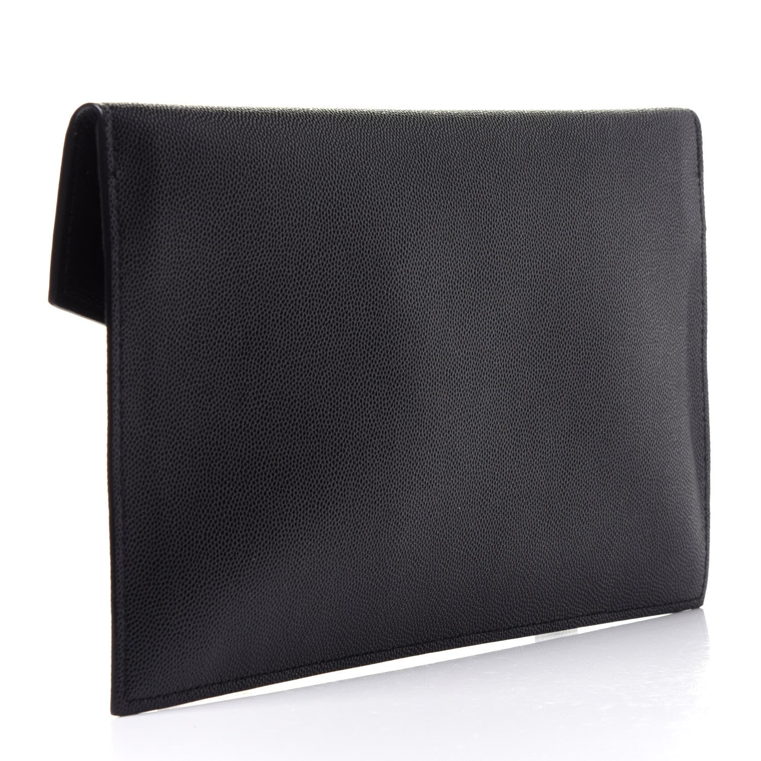 Saint Laurent Grain De Poudre Uptown Pouch Black 5 of 22