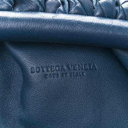 Bottega Veneta Nappa Intrecciato The Mini Pouch Deep Blue 7 of 12